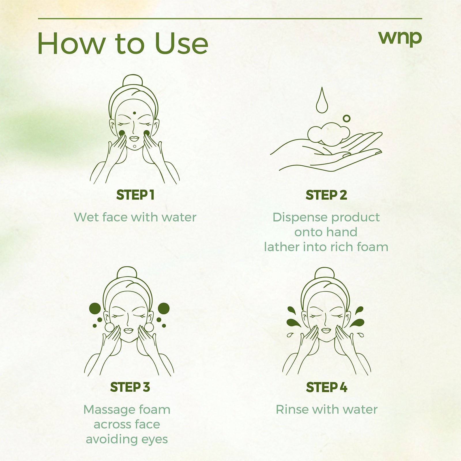 WNP Hyaluronic Acid Face Wash