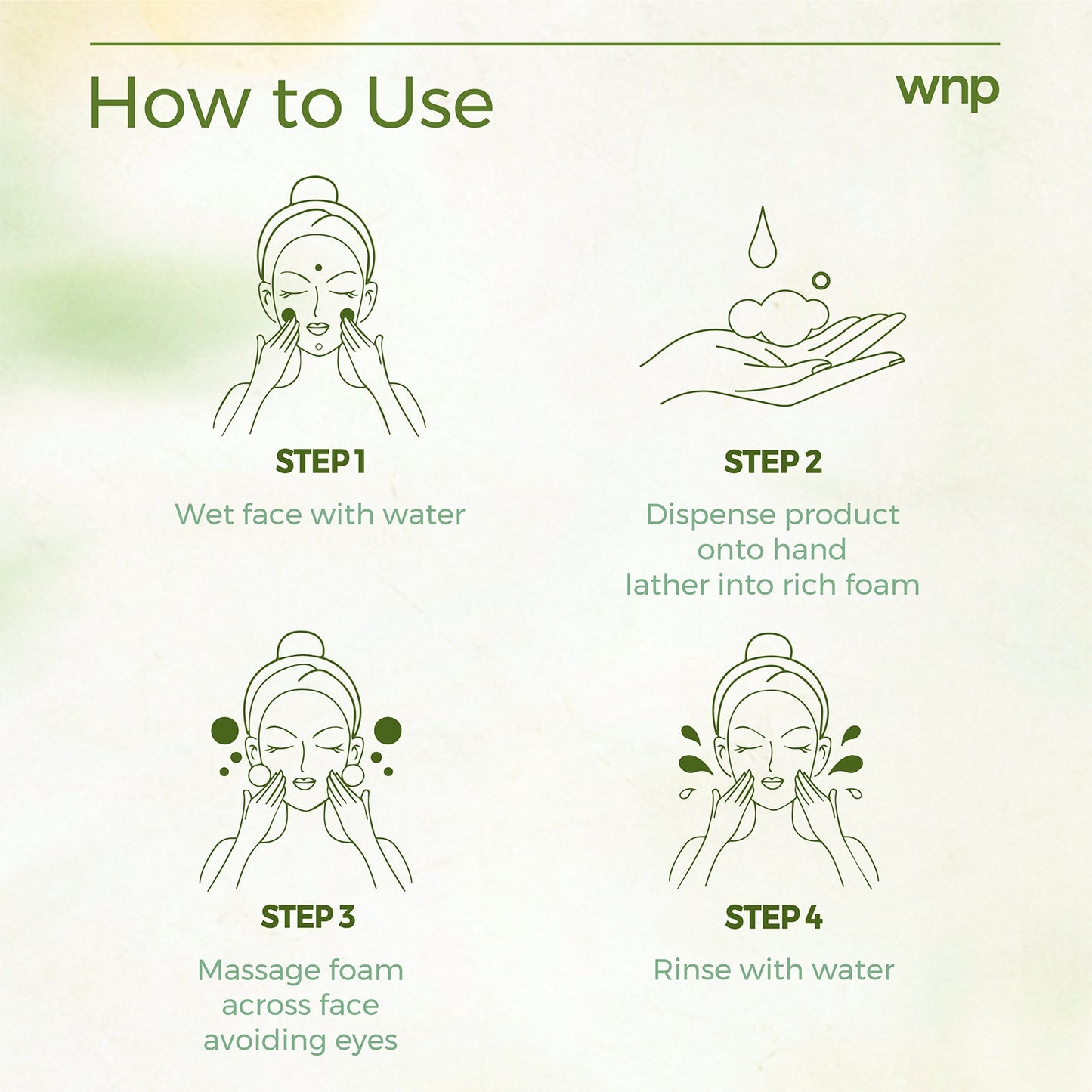 WNP Hyaluronic Acid Face Wash